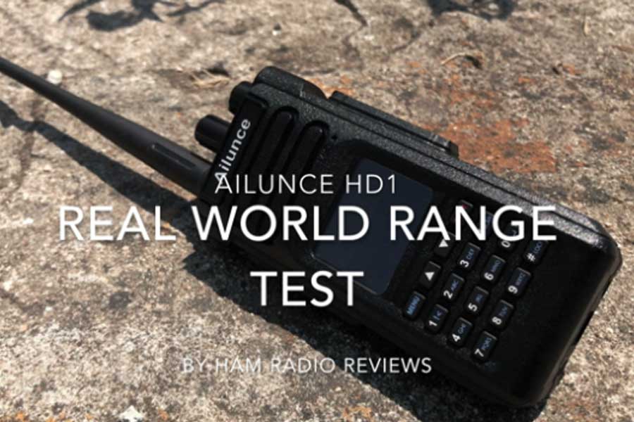 Ailunce HD1 Real World Range Test By hamradioreviews